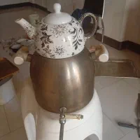 کتری شیر دار و قوری کتری