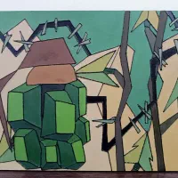 تابلو دکوری جنگی