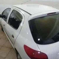 فروش خودرو ۲۰۶ سفید اتوماتیک