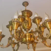 لوستر برنجی اصل