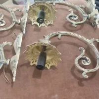 فروش 4 عدد دیوارکوب برنز قدیمی و سنگین|لوستر و چراغ آویز|کرمانشاه, |دیوار