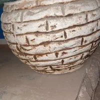 گلدان سفالی بزرگ