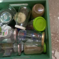 شیشه جای ترشی،مربا ،اب لیمو خیار شور