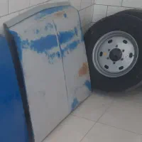 کاپوت نیسان بدون رنگ درب نیسان سپر عقب استیل نیسان