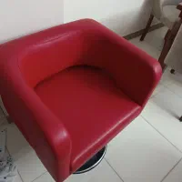 صندلی چرم گردان جک دار  رنگ  قرمز|مبلمان اداری|فردیس, خیام غربی|دیوار