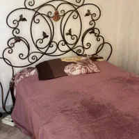 تخت و آینه کنسول|تخت و سرویس خواب|قزوین, |دیوار