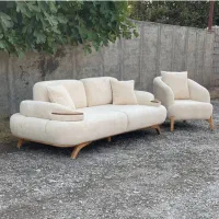 مبلمان تمام مکانیزم 8نفره شرکتی تمام پارچه