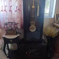 ساعت ایستاده چوبی جنس خوب
