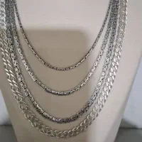 گردنبند دستبند نقره