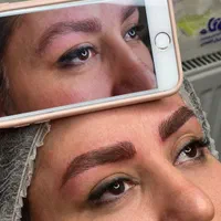 مدل خط چشم ابرو رژلب|خدمات آرایشگری و زیبایی|شاهرود, |دیوار