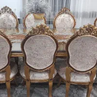 میز غذاخوری|میز و صندلی غذاخوری|قروه, |دیوار