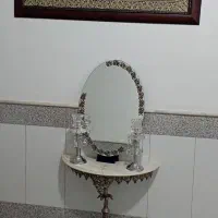 آینه و شمعدان|آینه|قم, علی آباد سعدگان|دیوار