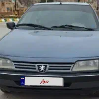 پژو 405 دوگانه شرکتی مدل 96 خاکستری