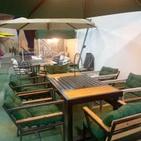 گرما تاب میزکافه رستوران چادرصندلی