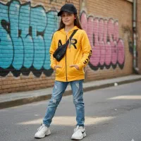 سویشرت تو کرکی اسپرت مناسب سایز ۶۰ و۶۵