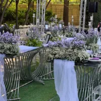 گل ارایی بادکنک آرایی دسته گل ماشین عروس