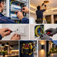 برقکار حرفه ای قیمت مناسب و کار تمیز