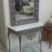 آینه کنسول برنجی