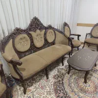 مبل استیل تمام چوب