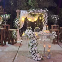 تزیین جایگاه نامزدی،ماشین عروس،حنا،دسته گل