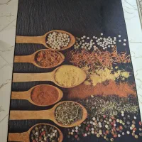 قالیچه آشپزخانه طرح ادویه جات