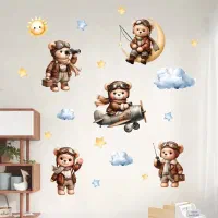 برچسب دیواری اتاق کودک|اسباب و اثاث بچه|مشهد, فدک|دیوار