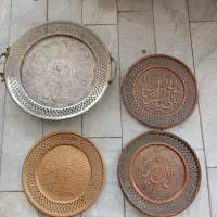 کلکسیونی قاجاری قدیمی/قابلمه مسی‌/آفتابه لگن روسی|کلکسیون اشیاء عتیقه|ملایر, |دیوار