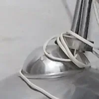 آباژور یا چراغ مطالعه تمام استیل و طول و بلند 2متر|چراغ خواب و آباژور|سنندج, |دیوار