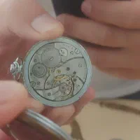 ساعت جیبی قدیمی عتیقه|ساعت|خوی, |دیوار