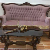 مبل استیل کلاسیک|مبلمان خانگی و میز عسلی|خمینیشهر, |دیوار