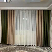 پرده های آماده پانچ مینیمال  پلیسه تحویل فوری|پرده، رانر، رومیزی|صدرا-فارس, فاز ۱|دیوار