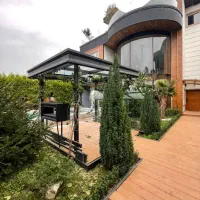 اجاره شبانه عمارت شیشه ای رویان|اجارهٔ کوتاهمدت ویلا و باغ|رویان, |دیوار