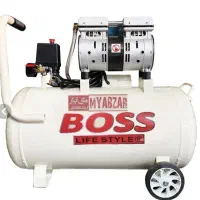 کمپرسور باد باس مدل BS-AC30 ظرفیت ۳۰ لیتر بی صدا
