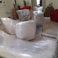 اتوبار ظریف بسته‌بندی و کارگر خالی حمل بار