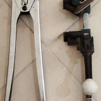 تسمه کش .آچار فرانسه .قیچی ورق بری.قیچی