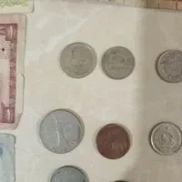 پول قدیمی پهلوی و سکه|کلکسیون سکه، تمبر، اسکناس|رباطکریم, الارد|دیوار