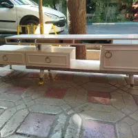 میز تلویزیون دوتیکه سفید سایز 150