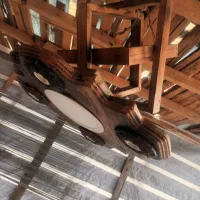 لوستر چوبی|لوستر و چراغ آویز|سنگر, |دیوار