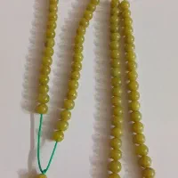 دو تسبیح یشم .دونه گرد