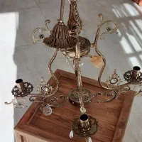 یک جفت لوستر برنج