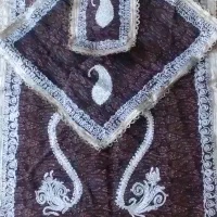 رومیزی ترمه قدیمی|پرده، رانر، رومیزی|شیراز, شاهجیان|دیوار