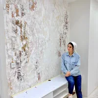 میکروسمنت، پتینه و نقاشی دیواری|خدمات پیشه و مهارت|اصفهان, سرشبادران|دیوار