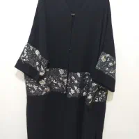 مانتو کرپ مشکی