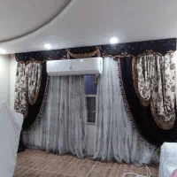 پرده پذیرایی شیک ومجلل|پرده، رانر، رومیزی|اهواز, کوی باهنر|دیوار