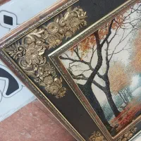 تابلو فرش ماشین با دوره قاب شیک|تابلو فرش|تبریز, |دیوار