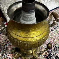 سماور برنجی ۳ لیتری|سماور، چای‌ساز، قهوه‌ساز|اهواز, کیان اباد|دیوار