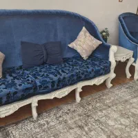 مبل نیمه استیل ۷نفره