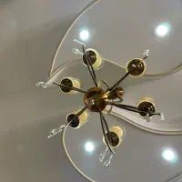 لوستر 6 شاخه|لوستر و چراغ آویز|پاکدشت, پاکدشت (مامازند)|دیوار