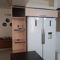 کابینت کارکرده به همراه سینک|مصالح و تجهیزات ساختمان|اسلام‌شهر, شهرک مفیدی|دیوار