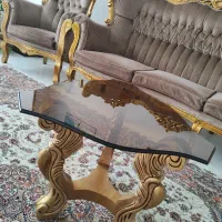 مبل استیل 9نفره|مبلمان خانگی و میز عسلی|شاهین‌شهر, اقبال لاهوری|دیوار